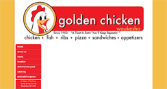 Desktop Screenshot of goldenchickenwaukesha.com